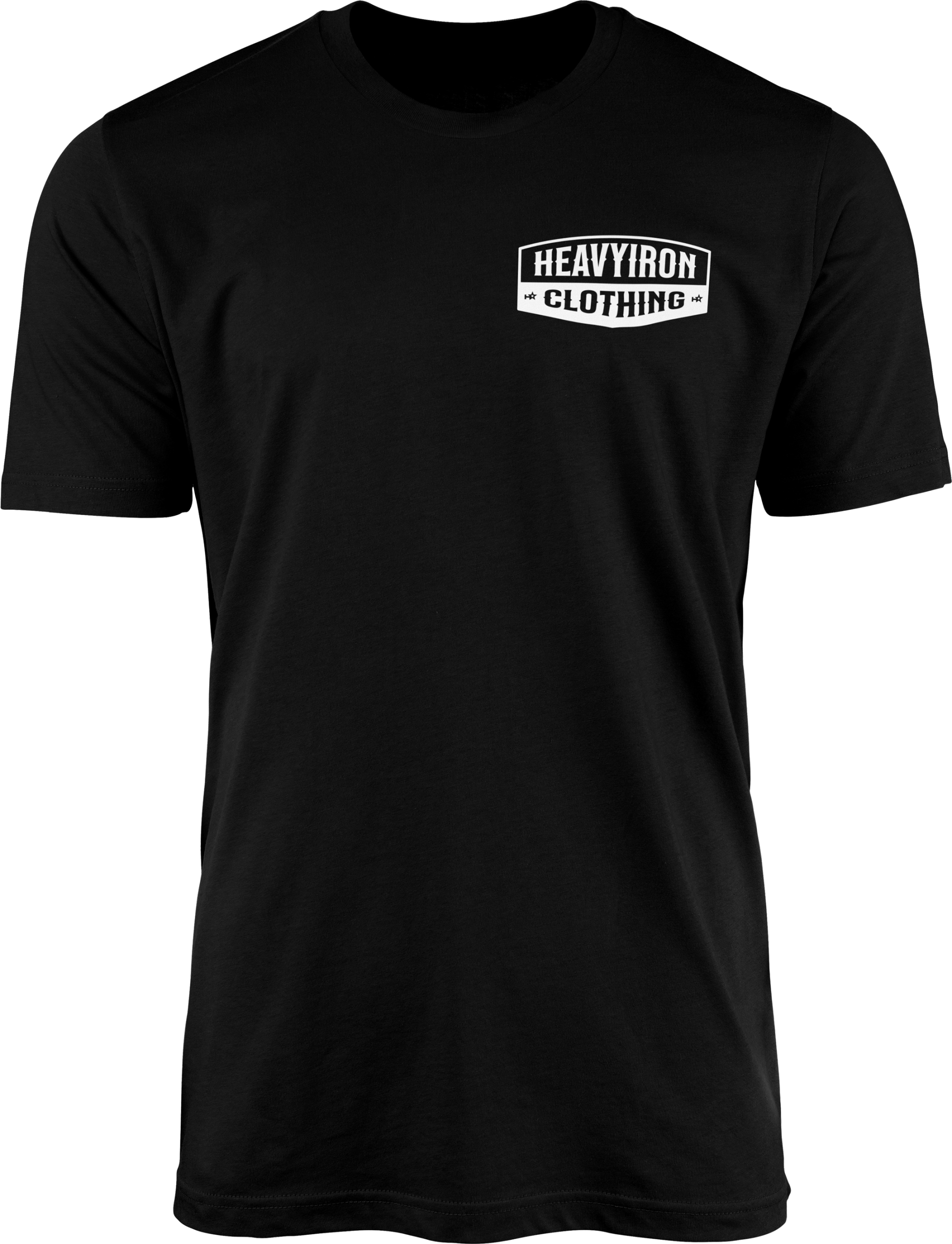 HEAVYIRON ALL WORK BODYBUILDING GYM SHIRT BLACK