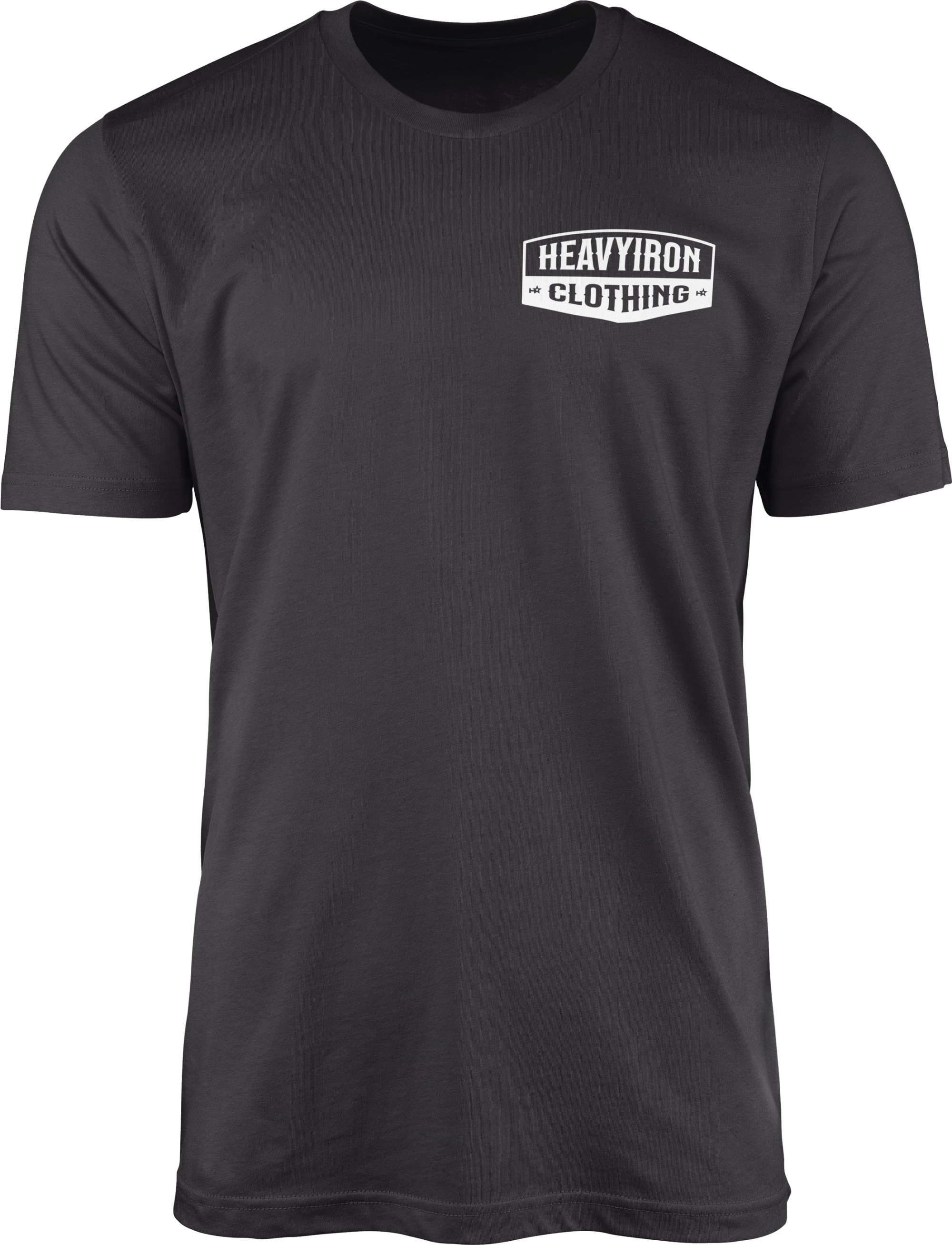 HEAVYIRON ALL WORK BODYBUILDING GYM SHIRT CHARCOAL