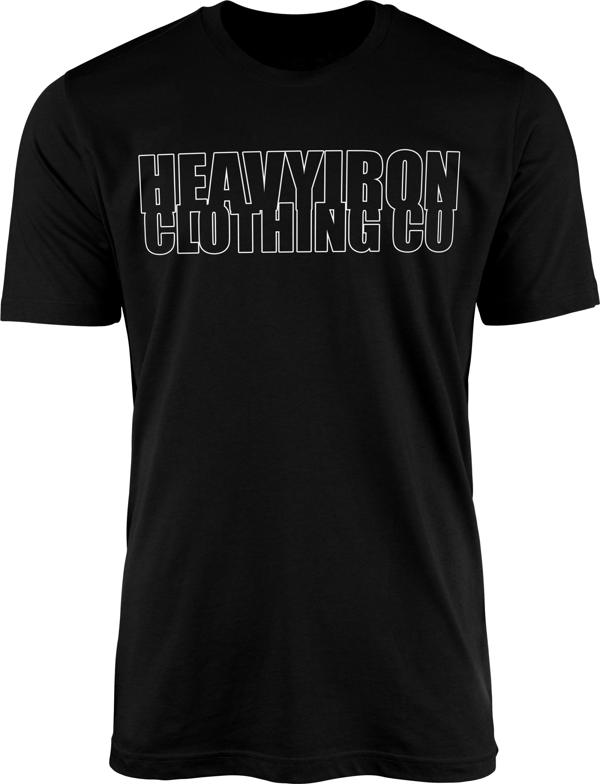 HEAVYIRON VITAL BODYBUILDING GYM SHIRT BLACK